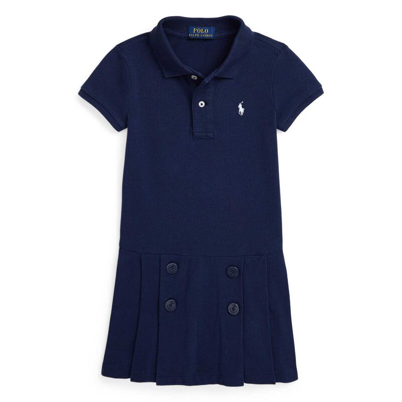 Ralph Lauren Nautical Stretch Mesh Polo Dress 2-6 image number 0